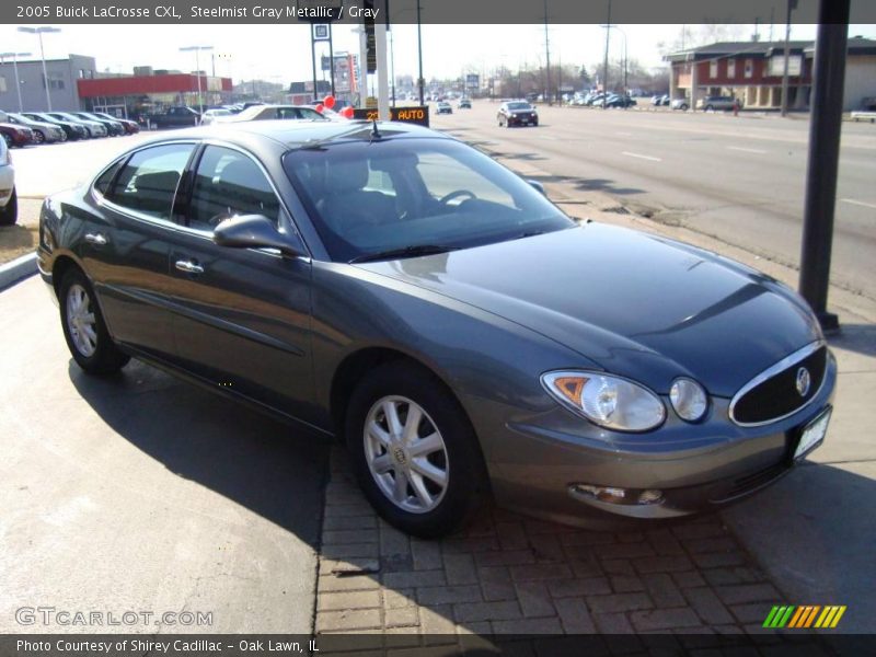 Steelmist Gray Metallic / Gray 2005 Buick LaCrosse CXL