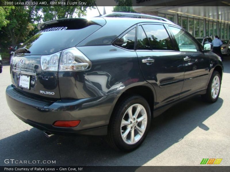 Flint Mica / Light Gray 2008 Lexus RX 350 AWD