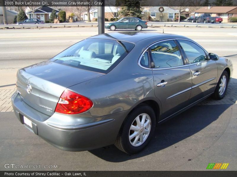 Steelmist Gray Metallic / Gray 2005 Buick LaCrosse CXL