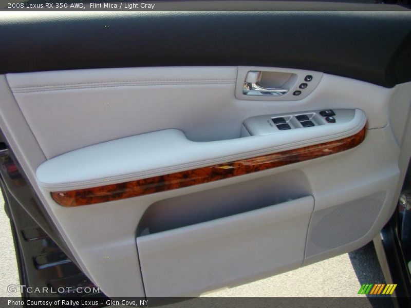 Flint Mica / Light Gray 2008 Lexus RX 350 AWD