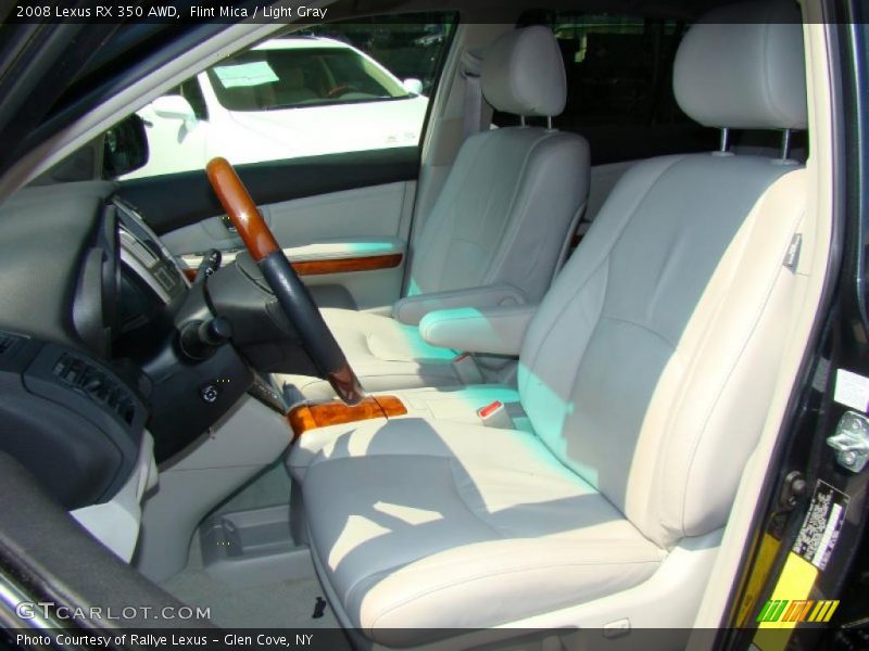 Flint Mica / Light Gray 2008 Lexus RX 350 AWD