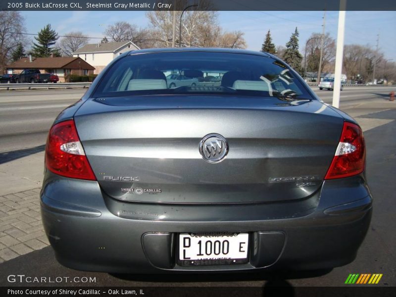 Steelmist Gray Metallic / Gray 2005 Buick LaCrosse CXL