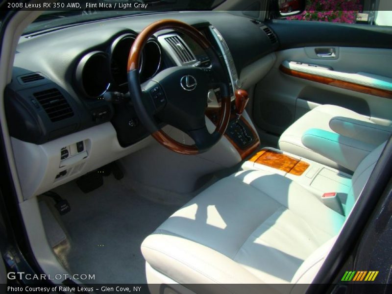 Flint Mica / Light Gray 2008 Lexus RX 350 AWD