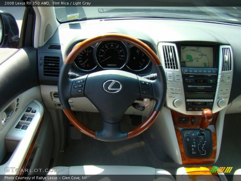 Flint Mica / Light Gray 2008 Lexus RX 350 AWD