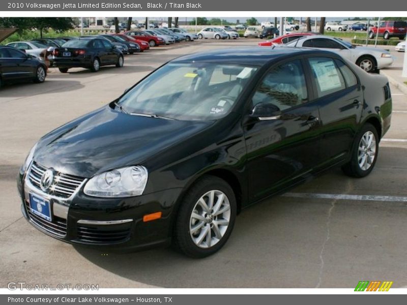 Black / Titan Black 2010 Volkswagen Jetta Limited Edition Sedan