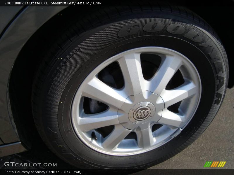 Steelmist Gray Metallic / Gray 2005 Buick LaCrosse CXL