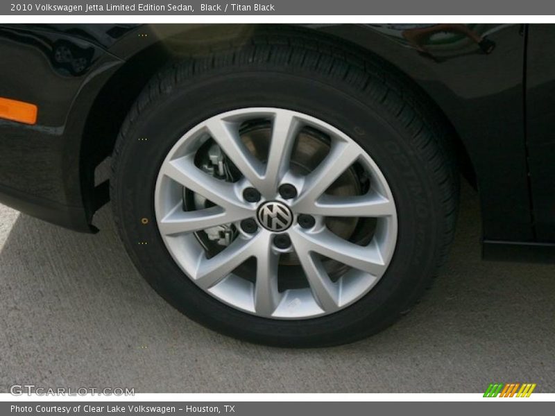 Black / Titan Black 2010 Volkswagen Jetta Limited Edition Sedan
