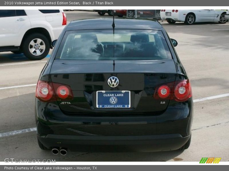 Black / Titan Black 2010 Volkswagen Jetta Limited Edition Sedan