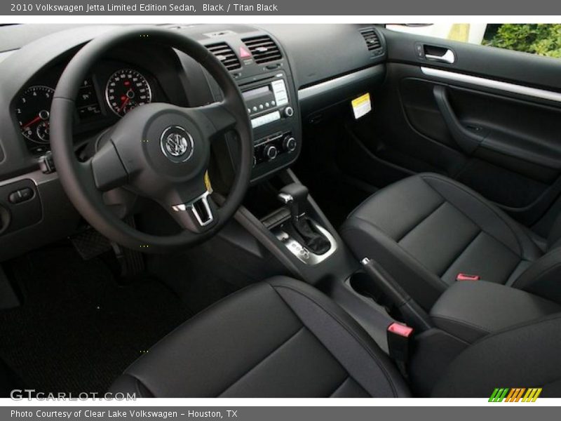 Black / Titan Black 2010 Volkswagen Jetta Limited Edition Sedan