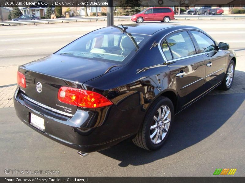 Black Onyx / Tuxedo Blue/Shale 2006 Buick Lucerne CXS