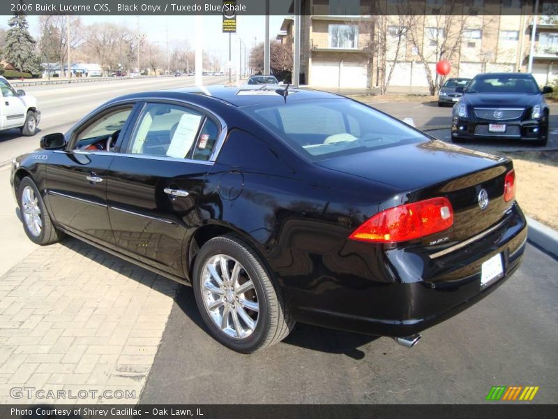 Black Onyx / Tuxedo Blue/Shale 2006 Buick Lucerne CXS