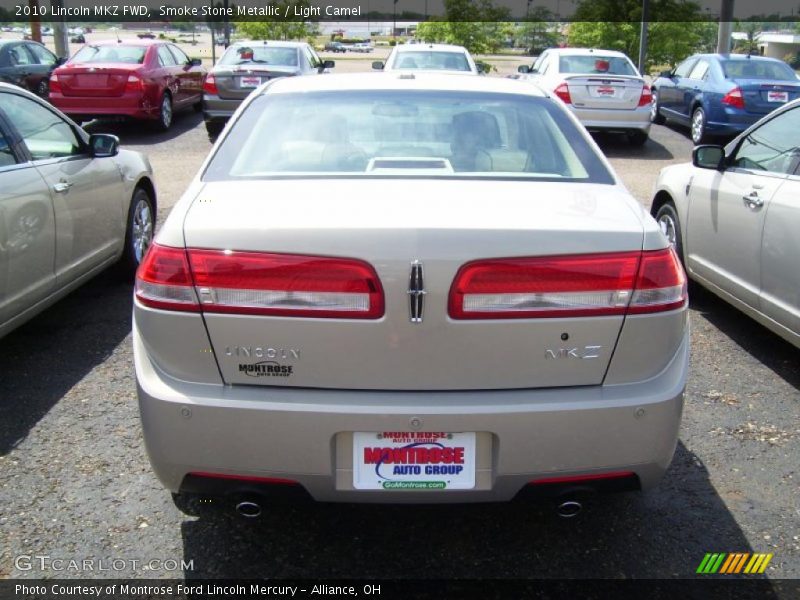 Smoke Stone Metallic / Light Camel 2010 Lincoln MKZ FWD