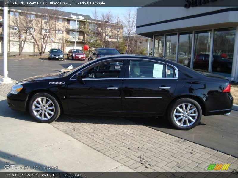 Black Onyx / Tuxedo Blue/Shale 2006 Buick Lucerne CXS