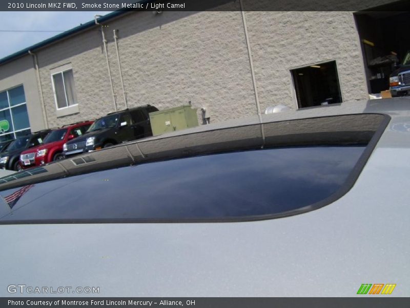 Smoke Stone Metallic / Light Camel 2010 Lincoln MKZ FWD