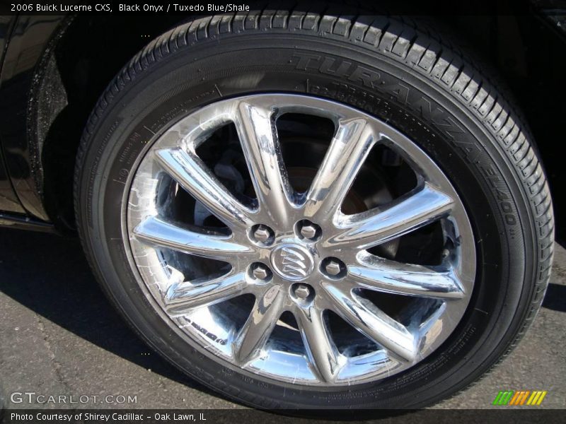 Black Onyx / Tuxedo Blue/Shale 2006 Buick Lucerne CXS