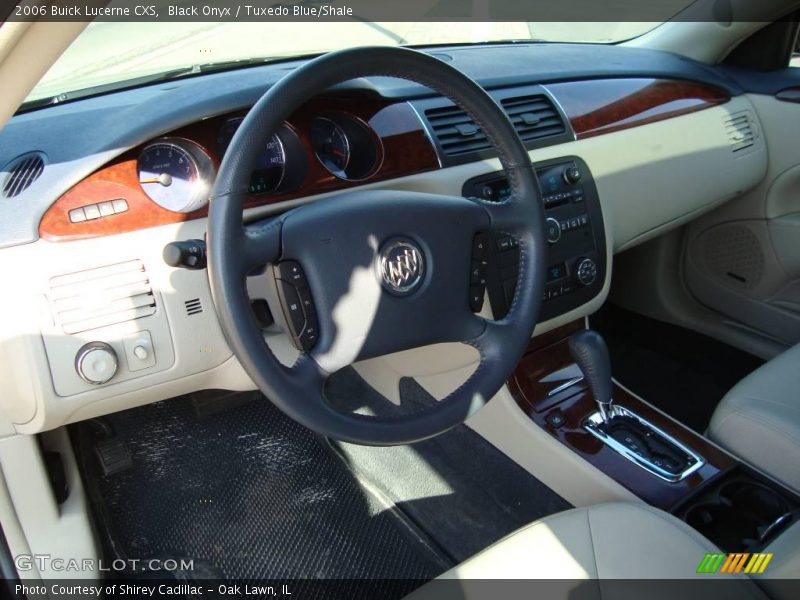 Black Onyx / Tuxedo Blue/Shale 2006 Buick Lucerne CXS