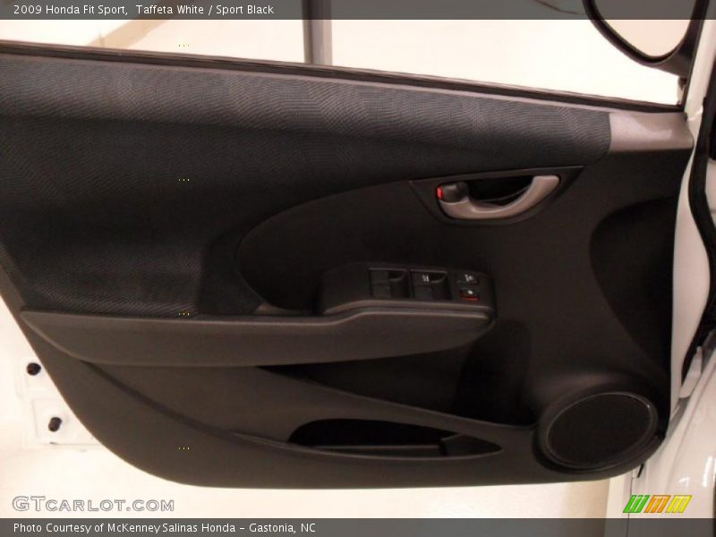 Taffeta White / Sport Black 2009 Honda Fit Sport