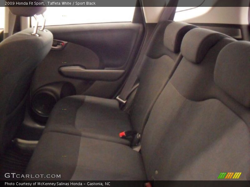 Taffeta White / Sport Black 2009 Honda Fit Sport