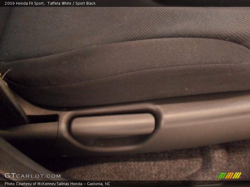 Taffeta White / Sport Black 2009 Honda Fit Sport