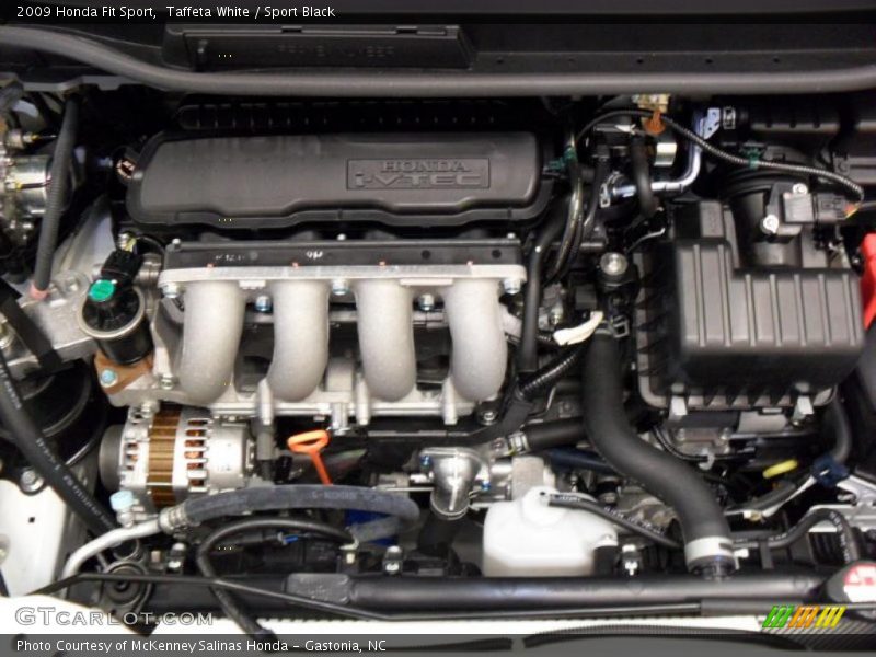 Taffeta White / Sport Black 2009 Honda Fit Sport