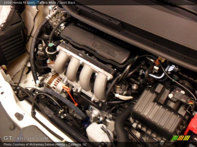 Taffeta White / Sport Black 2009 Honda Fit Sport