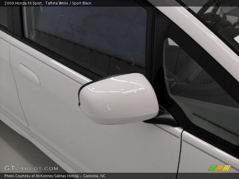 Taffeta White / Sport Black 2009 Honda Fit Sport