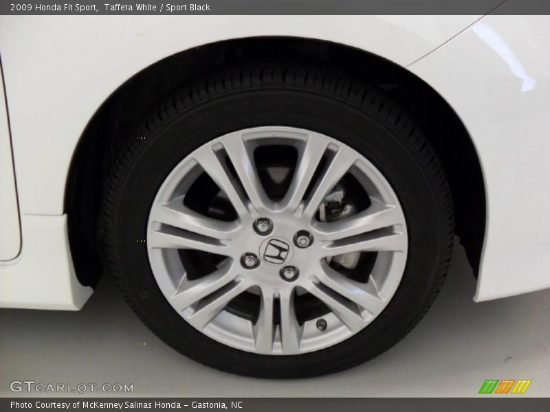 Taffeta White / Sport Black 2009 Honda Fit Sport