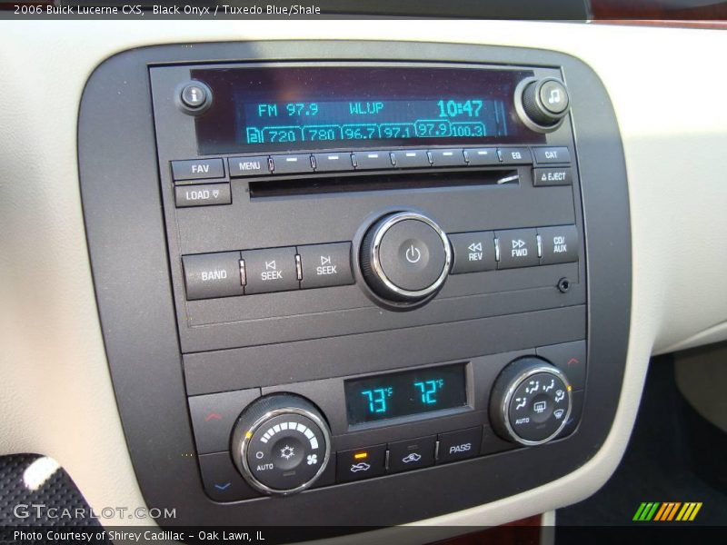 Black Onyx / Tuxedo Blue/Shale 2006 Buick Lucerne CXS