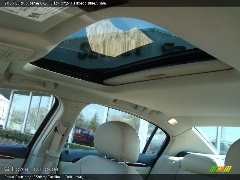 Black Onyx / Tuxedo Blue/Shale 2006 Buick Lucerne CXS