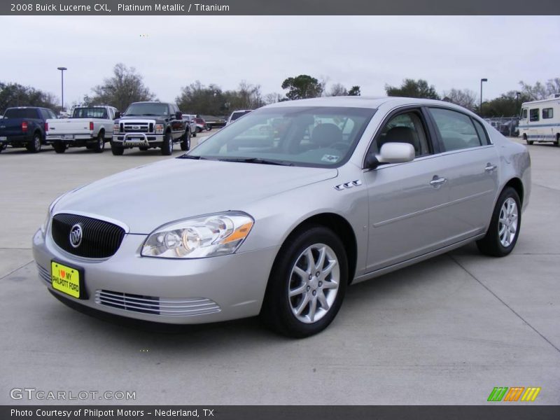 Platinum Metallic / Titanium 2008 Buick Lucerne CXL