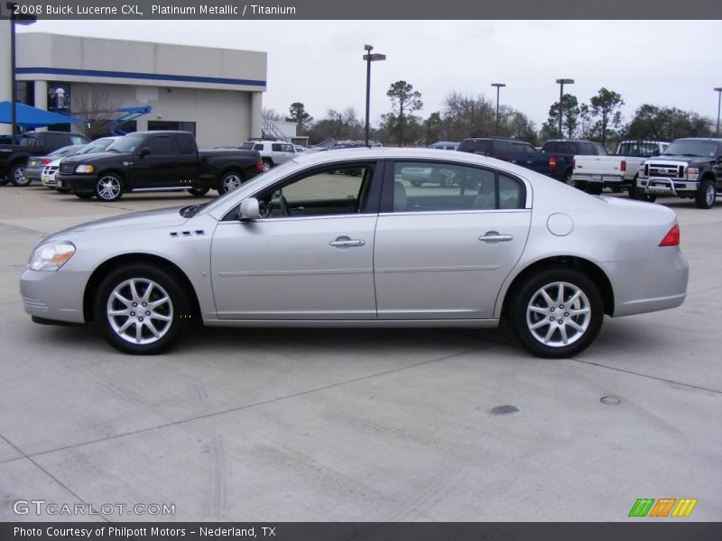 Platinum Metallic / Titanium 2008 Buick Lucerne CXL