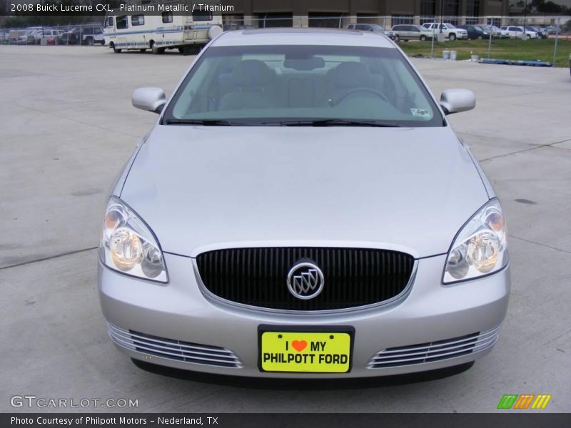 Platinum Metallic / Titanium 2008 Buick Lucerne CXL