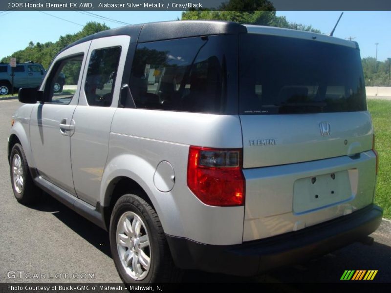 Alabaster Silver Metallic / Gray/Black 2008 Honda Element EX AWD