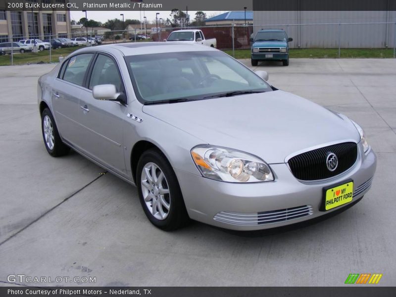 Platinum Metallic / Titanium 2008 Buick Lucerne CXL