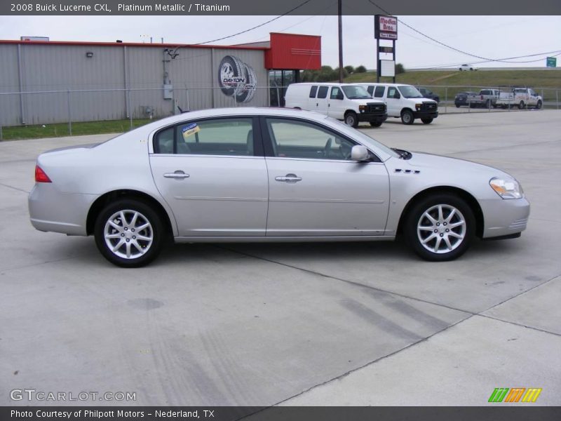 Platinum Metallic / Titanium 2008 Buick Lucerne CXL