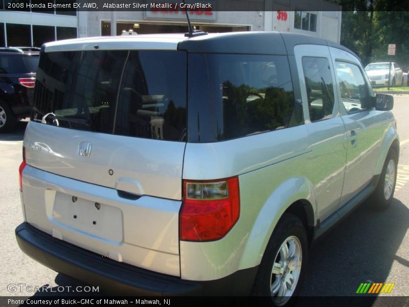 Alabaster Silver Metallic / Gray/Black 2008 Honda Element EX AWD