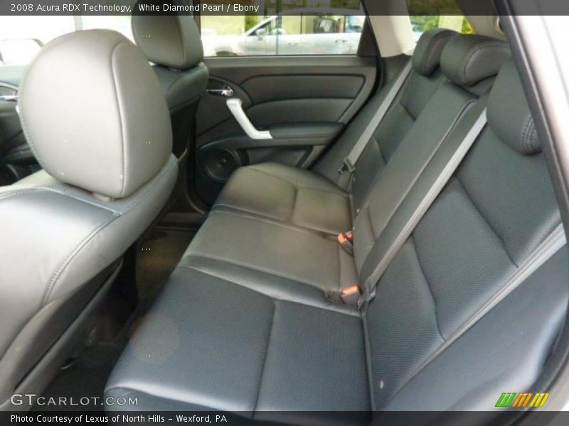 White Diamond Pearl / Ebony 2008 Acura RDX Technology