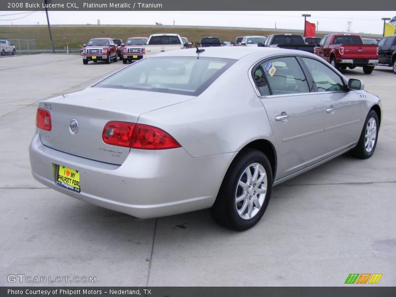 Platinum Metallic / Titanium 2008 Buick Lucerne CXL