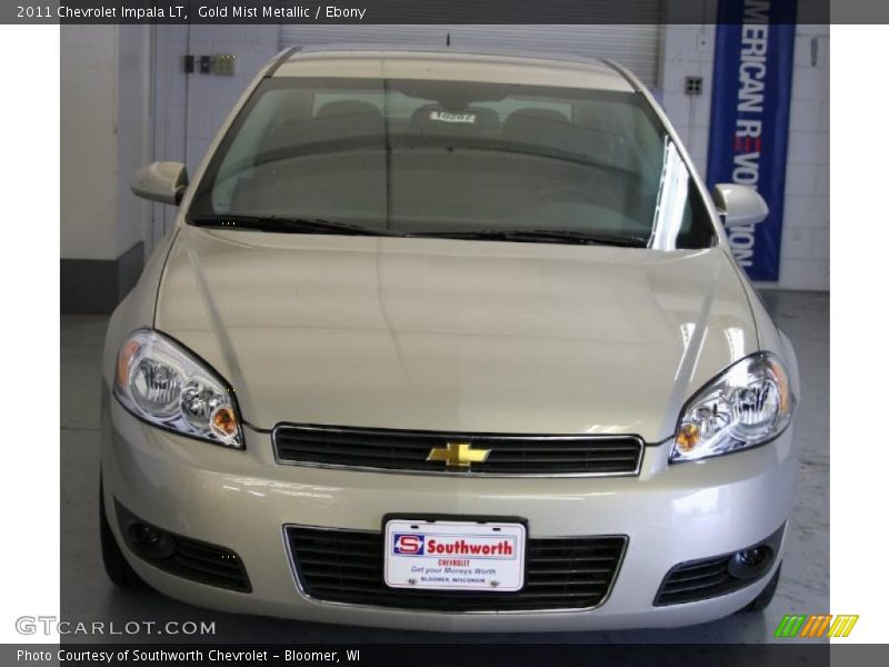 Gold Mist Metallic / Ebony 2011 Chevrolet Impala LT