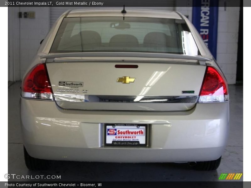 Gold Mist Metallic / Ebony 2011 Chevrolet Impala LT