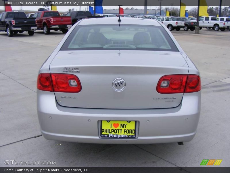 Platinum Metallic / Titanium 2008 Buick Lucerne CXL