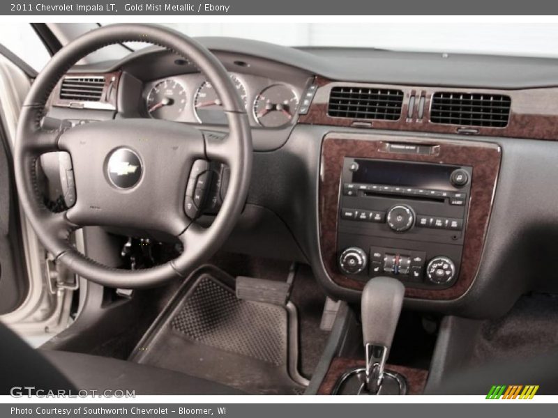 Gold Mist Metallic / Ebony 2011 Chevrolet Impala LT