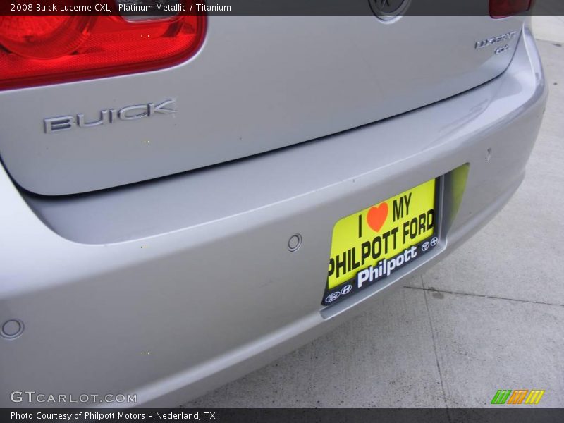 Platinum Metallic / Titanium 2008 Buick Lucerne CXL