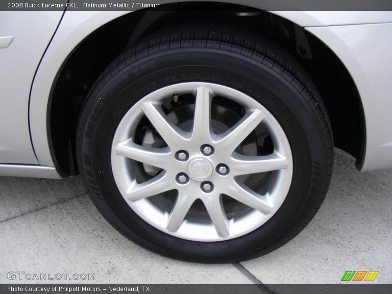 Platinum Metallic / Titanium 2008 Buick Lucerne CXL