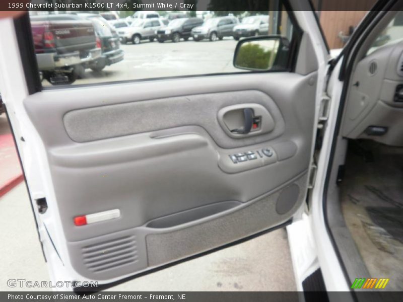 Summit White / Gray 1999 Chevrolet Suburban K1500 LT 4x4
