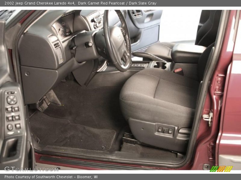 Dark Garnet Red Pearlcoat / Dark Slate Gray 2002 Jeep Grand Cherokee Laredo 4x4