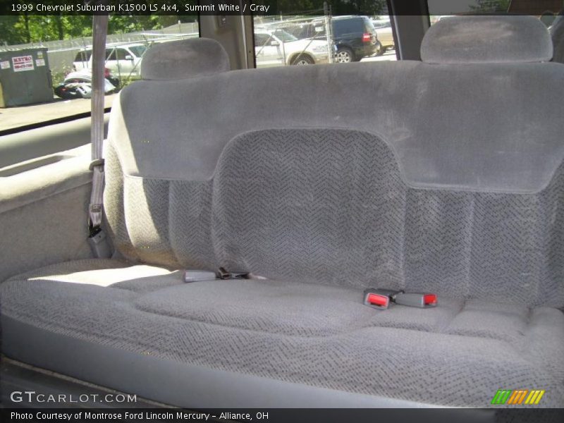 Summit White / Gray 1999 Chevrolet Suburban K1500 LS 4x4