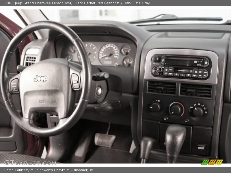 Dark Garnet Red Pearlcoat / Dark Slate Gray 2002 Jeep Grand Cherokee Laredo 4x4