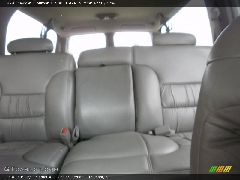 Summit White / Gray 1999 Chevrolet Suburban K1500 LT 4x4