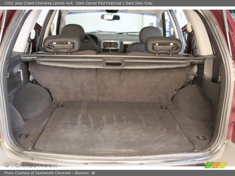 Dark Garnet Red Pearlcoat / Dark Slate Gray 2002 Jeep Grand Cherokee Laredo 4x4